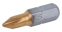 KS Tools 911.2637 9112637 Kruis-bit PH 1 Speciaal staal Titanium gecoat C 6.3 5 stuk(s) - thumbnail