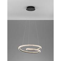 Lyora Design hanglampGinevra zwart Ø 48cm - 9748165 - thumbnail