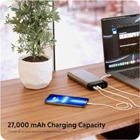 Hyper HyperJuice 4-port powerbank (27.000 mAh/245W) - Space Gray - thumbnail