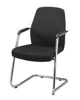 Burostoel.eu Elan vergaderstoel met hoge rug - thumbnail