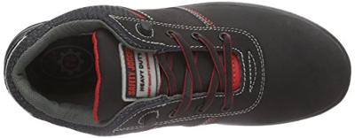 Safety Jogger Vallis Laag S3 | Zwart/Rood | Maat 47 - 00.118.071.47