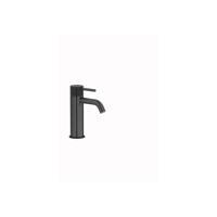 Plieger Roma ééngreeps wastafelmengkraan zonder waste, zwart/chroom - thumbnail