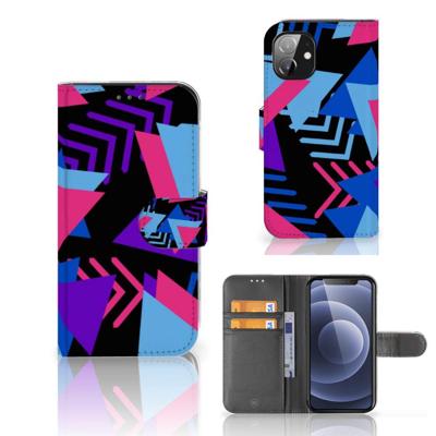 Apple iPhone 12 Mini | Book Case | Funky Triangle