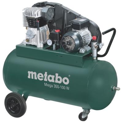 Metabo Mega 350-100 W Pneumatische compressor 90 l 10 bar