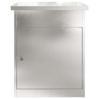 Pakket inwerp box Zwart 44 x 35 x 59 cm Roestvrij staal - thumbnail