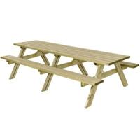 Houten Picknicktafel 3 Meter - thumbnail