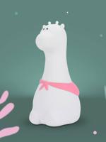 Oplaadbaar nachtlampje giraffe wit - thumbnail