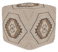 Voetensteun Home ESPRIT Bruin Natuurlijk 45 x 45 x 45 cm - thumbnail