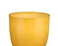 Pot tusca d25h23cm oker - thumbnail