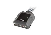ATEN CS22DP-AT KVM-switch DisplayPort 4096 x 2160 Pixel - thumbnail