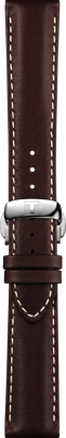 Horlogeband Tissot T600043752 / T9274074629101A Leder Bruin 20mm