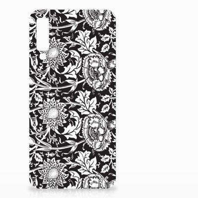 Samsung Galaxy A7 (2018) | TPU Case | Black Flowers Samsung Galaxy A7 (2018) | TPU Case | Black Flowers