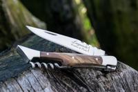 Laguiole Style de Vie Zakmes met Kurkentrekker - Olijfhout - thumbnail