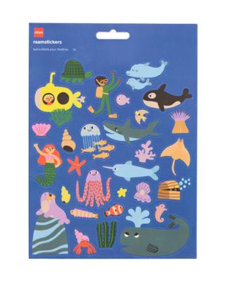 HEMA Raamstickers onderwater