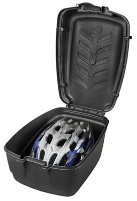 Polisport Topkoffer luxe met quick release bagagedragerbevestiging - zwart