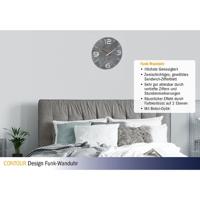 TFA Dostmann 60.3536.15 Wandklok Zendergestuurd 35 cm x 35 mm Beton-grijs - thumbnail