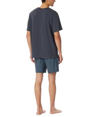 Schiesser Schiesser Pyjama Short graphite 181153 58/3XL