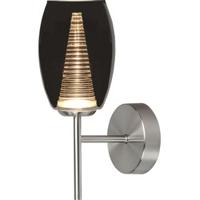 Highlight WandlampNebula nikkel met smoke glas - W3433.19 - thumbnail