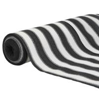Privacynet 195 g/m 1,2x10 m HDPE antracietkleurig en wit - thumbnail