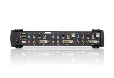 ATEN 2-poorts USB 2.0 3D DVI KVMP