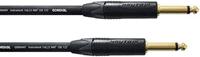 Cordial 14756 Jackplug Instrumenten Aansluitkabel [1x Jackplug male 6,3 mm (mono) - 1x Jackplug male 6,3 mm (mono)] 1.50 m Zwart Flexibel - thumbnail