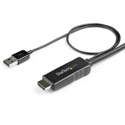 Adapter DisplayPort naar HDMI/VGA Startech HD2DPMM2M (2 m) Zwart