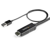 Adapter DisplayPort naar HDMI/VGA Startech HD2DPMM2M (2 m) Zwart - thumbnail