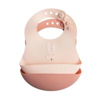 Trixie silicone slabbetje mrs. rabbit, 2st. - thumbnail