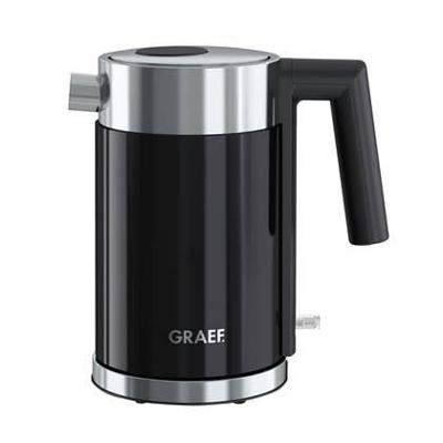 Graef WK402EU Waterkoker Oververhittingsbeveiliging RVS, Zwart
