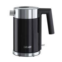 Graef WK402EU Waterkoker Oververhittingsbeveiliging Aantal/Volume: 1 l RVS, Zwart - thumbnail