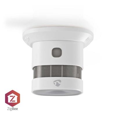 SmartLife Rookmelder | Zigbee 3.0 | Batterij Gevoed | Levenscyclus sensor: 10 Jaar | EN 14604 | Android / IOS | 85 dB | Wit | 1 Stuks