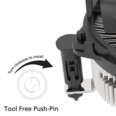 Akasa AK-CC6606BP01 Luchtkoeler Akasa AK-CC6606BP01 Luchtkoeler