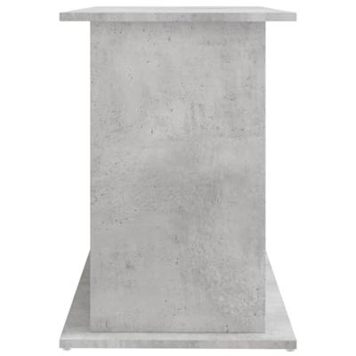 Aquariumstandaard 101x41x58 cm bewerkt hout betongrijs - thumbnail