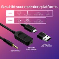 HyperX Cloud III BLK GAM Over Ear headset Kabel Stereo Zwart Gamen - thumbnail