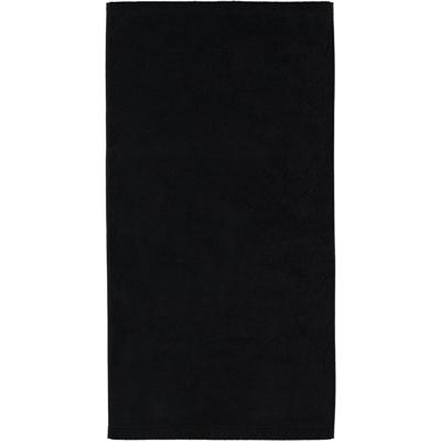Cawö Cawo Lifestyle Uni Handdoek 50x100 Zwart