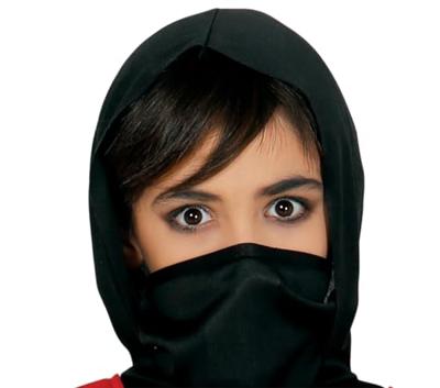 Ninja Kostuum Zane Kind Zwart/Rood