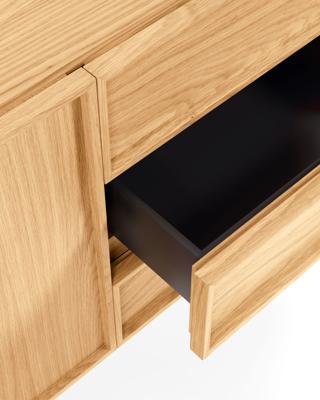 Kave Home Dressoir 'Taiana' Eikenhout, 160cm