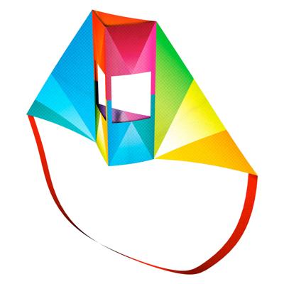 Kites Ready 2 Fly - pop-up mini nylon vlieger deltabox