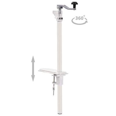 VidaXL Blikopener 70 cm aluminium en roestvrij staal zilverkleurig - thumbnail