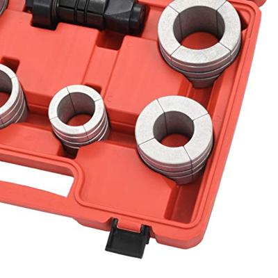 VidaXL 8-delige pijpvergrotingsset koolstofstaal en aluminium