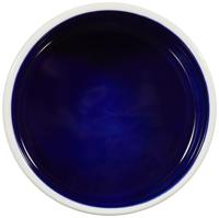 TRIXIE VOERBAK KERAMIEK CRÈME / BLAUW 12X12 CM 350 ML 4 ST - thumbnail