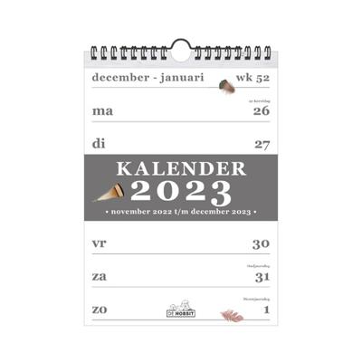 Spiraalkalender A5 D4 2023 - Spiraalgebonden (8719231194236)