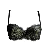 AMBRA Lingerie Brigitte Balconette BH donker groen 0252 - thumbnail