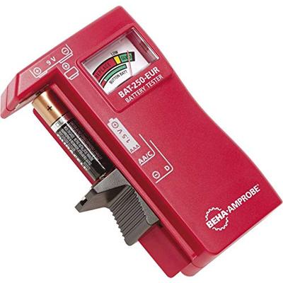 Beha Amprobe Batterijtester BAT-250-EUR Meetbereik (batterijtester) 1.5 V, 9 V Batterij 4620297 Beha Amprobe Batterijtester BAT-250-EUR Meetbereik (batterijtester) 1.5 V, 9 V Batterij 4620297