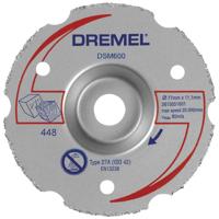 Dremel DSM20 multifunctionele carbide-verzinksnijschijf (DSM600) - 2615S600JB - thumbnail