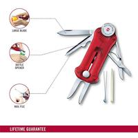 Victorinox Golf Tool 0.7052.T Multitool Aantal functies 10 Rood (transparant) - thumbnail
