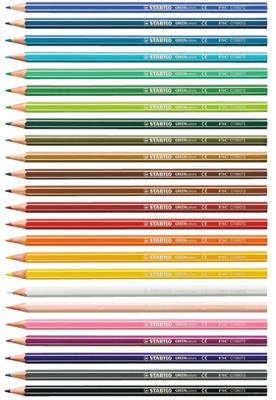 Abi Stlo greencolors etui 24 kleuren Abi Stlo greencolors etui 24 kleuren