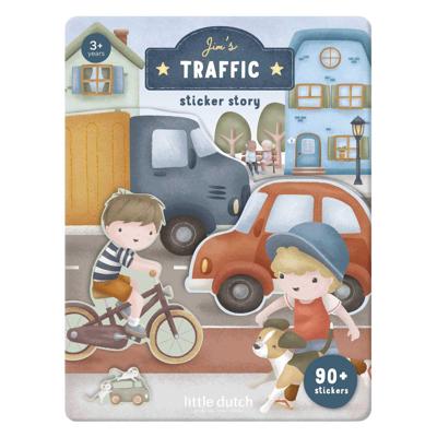 Little Dutch stickervellen jim's verkeer