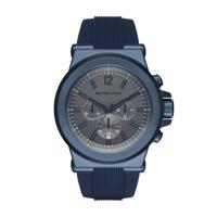 Horlogeband Michael Kors MK8493 Rubber Blauw - thumbnail