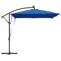 Cantilever Banana Parasol Blauw 249 x 249 x 250 cm - thumbnail